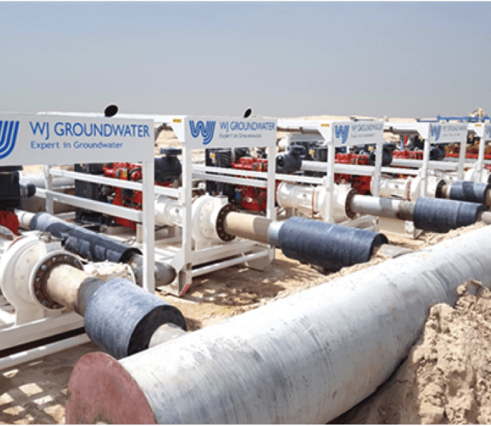 Chilled Water Pipeline Flushing: Town Square, Dubai