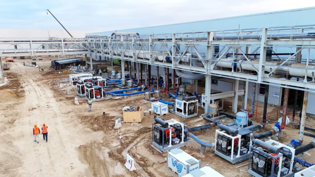 Supporting Saudi Arabia’s First Electric Vehicle Spare Parts Manufacturing Factory 1 WJ Group Saudi CEER Project Ceer flushing aerial